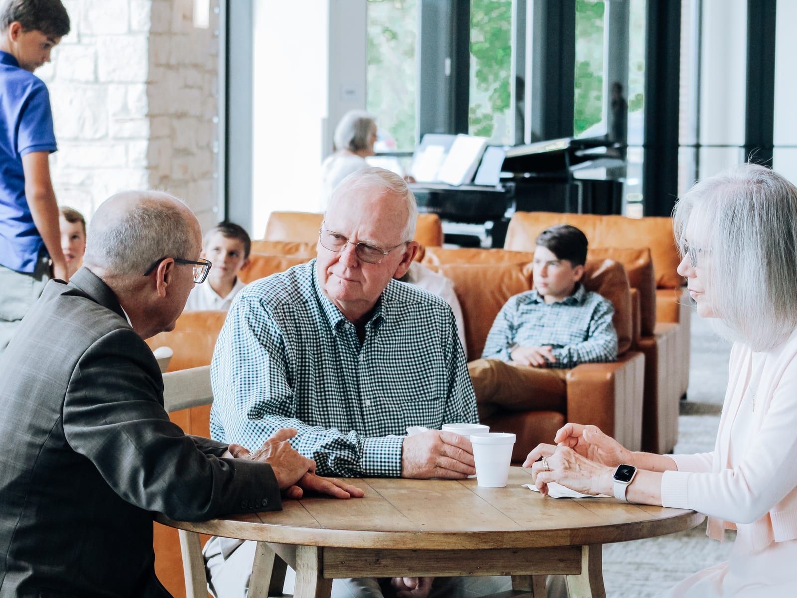 People talking in a Fellowship Group